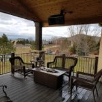 Rocky Mountain Fence covered patio 1 - Patio Builders Near Me Loveland CO