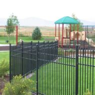 Greeley Fence Company - picture of a wrought iron fence