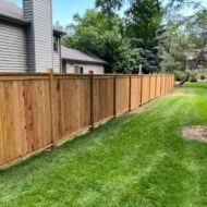 How to Choose the Best Type of Fence in Colorado - Fence in backyard
