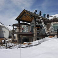 Rocky Mountain Fence and Deck gables and shed coverings 5 - Unique Deck Design Ideas