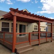 rocky mountain Fence and decks decking and pergola 1