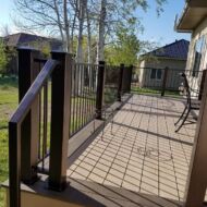 rocky mountain Fence and decks steel and vinyl 3 - Bellvue CO Fence and Deck Company